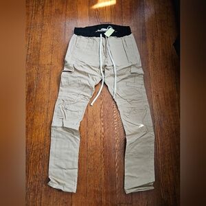 Men's Tan Jogger Pants